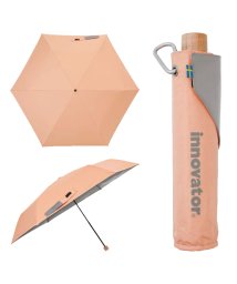 innovator(イノベーター)/イノベーター 折りたたみ傘 晴雨兼用 INNOVATOR 大きい 軽量 遮光 遮熱 撥水 UVカット/オレンジ系1