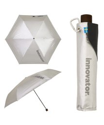 innovator(イノベーター)/イノベーター 折りたたみ傘 晴雨兼用 INNOVATOR 大きい 軽量 遮光 遮熱 撥水 UVカット/シルバー