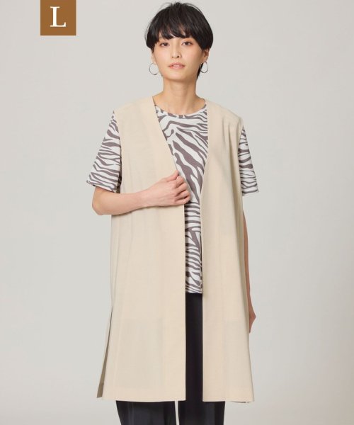 ◆◆【L】＊Wings掲載＊【ウォッシャブル】【接触冷感】エコリネンライクタンブラージレ ＊Wings掲載＊ ウォッシャブル 接触冷感