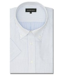 GRAND-BACK/【大きいサイズ】グランバック/GRAND－BACK 綿100％ 形態安定 ボタンダウン 半袖 シャツ メンズ ワイシャツ ビジネス yシャツ 速乾 ノーアイロン/505331229