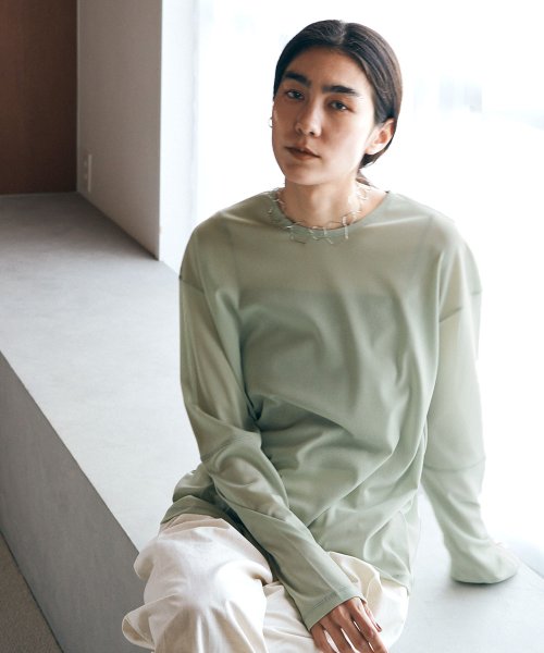 marjour(マージュール)/[NEW COLOR]SHEER TEE/その他