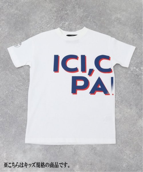 Paris Saint-Germain(Paris SaintGermain)/【Paris Saint－Germain】シャドーICPプリント Tシャツ　※キッズサイズ/ホワイト