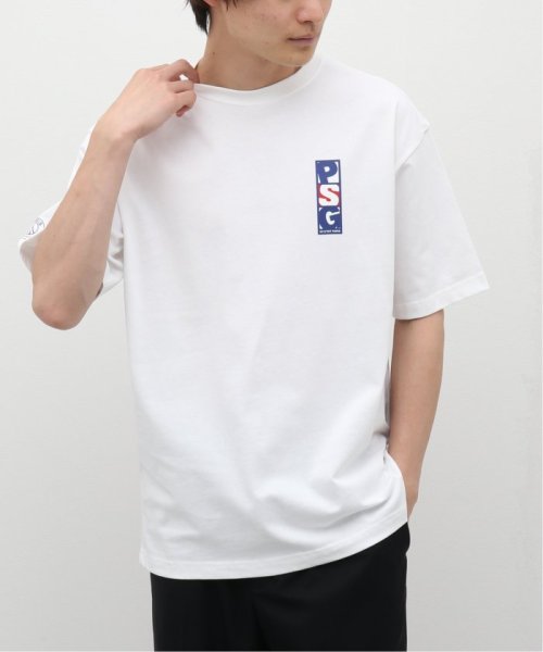 Paris Saint-Germain(Paris SaintGermain)/【Paris Saint－Germain】バーティカル ロゴプリント Tシャツ/ホワイト