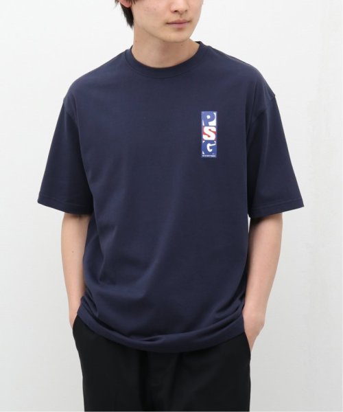 Paris Saint-Germain(Paris SaintGermain)/【Paris Saint－Germain】バーティカル ロゴプリント Tシャツ/ネイビー