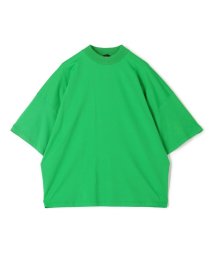 CABaN (CABaN)/CABaN コットン ビルドネックTシャツ/53グリーン