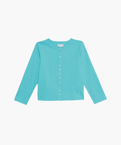 agnes b. FEMME OUTLET(アニエスベー　ファム　アウトレット)/【Outlet】J000 CARDIGAN LE PETIT カーティガンプレッション/ブルー系その他