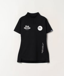 FILA GOLF(フィラゴルフ（レディース）)/【ゴルフ】ECOスムース モックネックTシャツ レディース/ブラック