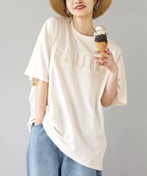 e-zakkamaniastores/エンボスロゴ オーバーサイズTシャツ/505331047