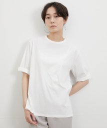 I.T.'S. international(イッツインターナショナル)/オーバーサイズTシャツ《SUPER COOL TOUCH COTTON》/オフホワイト1