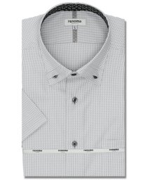 TAKA-Q/ 形態安定 スタンダードフィット 3枚衿風 ボタンダウン 半袖 シャツ メンズ ワイシャツ ビジネス yシャツ 速乾 ノーアイロン 形態安定/505333136