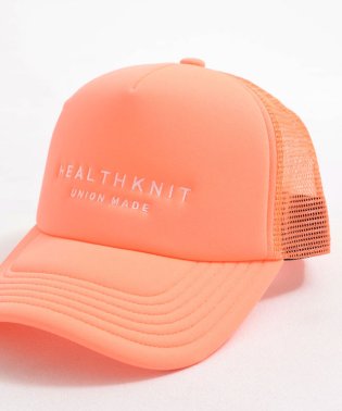 healthknit/Healthknit ロゴ刺繍メッシュCAP　帽子/505334111