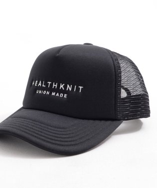 healthknit/Healthknit ロゴ刺繍メッシュCAP　帽子/505334111
