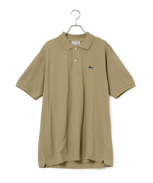 JUNRed(ジュンレッド)/LACOSTE / ラコステ L1212ポロシャツ/ベージュ（27）