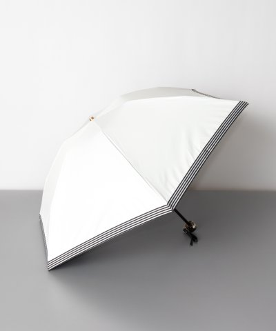 ビューランス グログランリボン晴雨兼用傘（折りたたみミニ傘）
