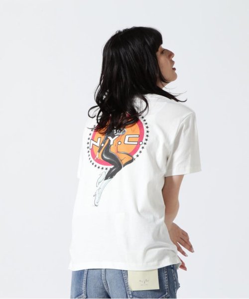 Schott(ショット)/Women's/SS T－SHIRT PINN－UP/ピンナップガール Tシャツ/オフホワイト3