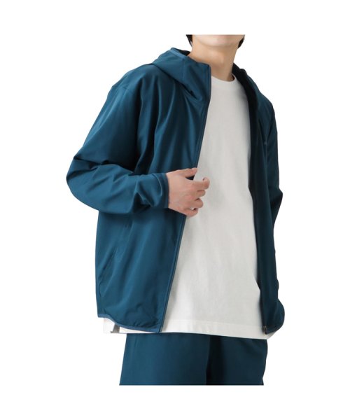 MAC HOUSE(men)(マックハウス（メンズ）)/CEDAR CREST セダークレスト サーパスエアー フルジップパーカー 4771463/ブルーグリーン