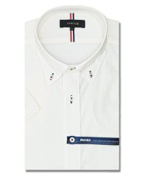 TAKA-Q/ドットエア スタンダードフィット ボタンダウン半袖ニット 半袖 シャツ メンズ ワイシャツ ビジネス yシャツ 速乾 ノーアイロン 形態安定/505335241