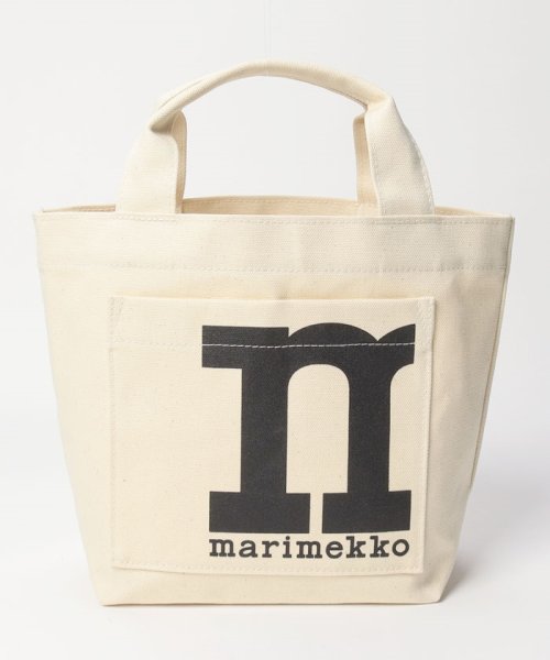Marimekko(マリメッコ)/【marimekko】マリメッコ Mono Mini トートバッグ 091979/オフホワイト