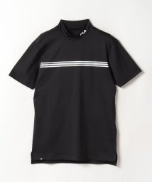 FILAGOLF(フィラゴルフ（メンズ）)/【ゴルフ】ECOスムース モックネックTシャツ衿巾4cm メンズ/ブラック
