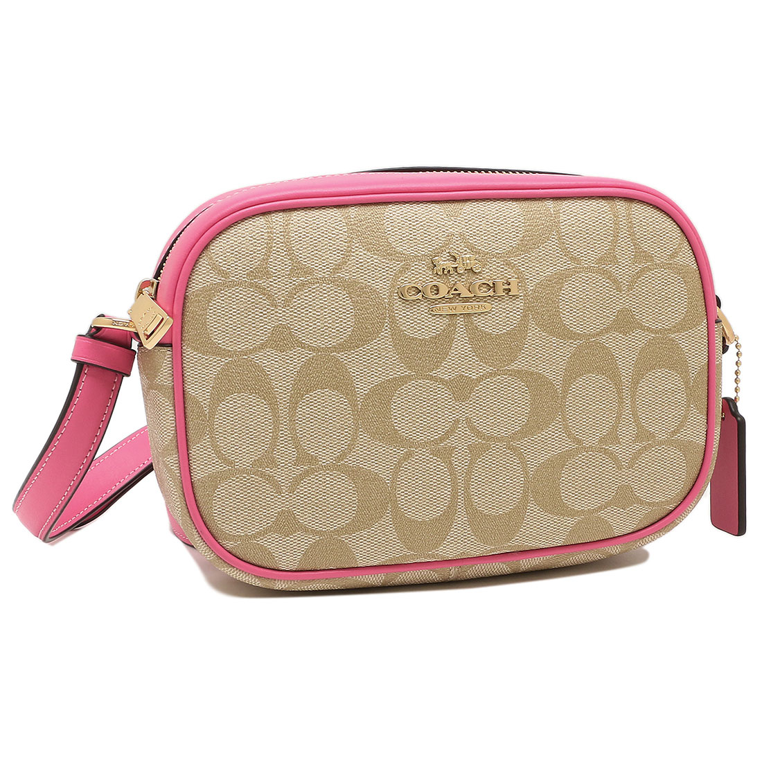 COACH ピンク ショルダーバッグ レディース