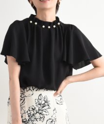 INTERPLANET/ポーラパールフレアースリーブブラウス/505333689