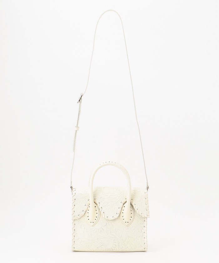 GRACECONTINENTAL RollingSTHandbag ホワイト F GRACECONTINENTAL RollingSTHandbag ホワイト F