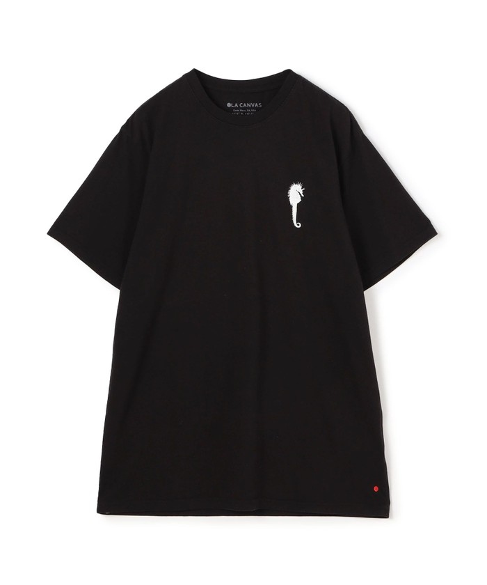 OLA CANVAS CABALLO DE MER TEE コットンTシャツ(505339305