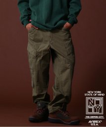 AVIREX(AVIREX)/《COLLECTION》AIR NATIONAL GUARD 8POCKET CARGO PANTS/オリーブ