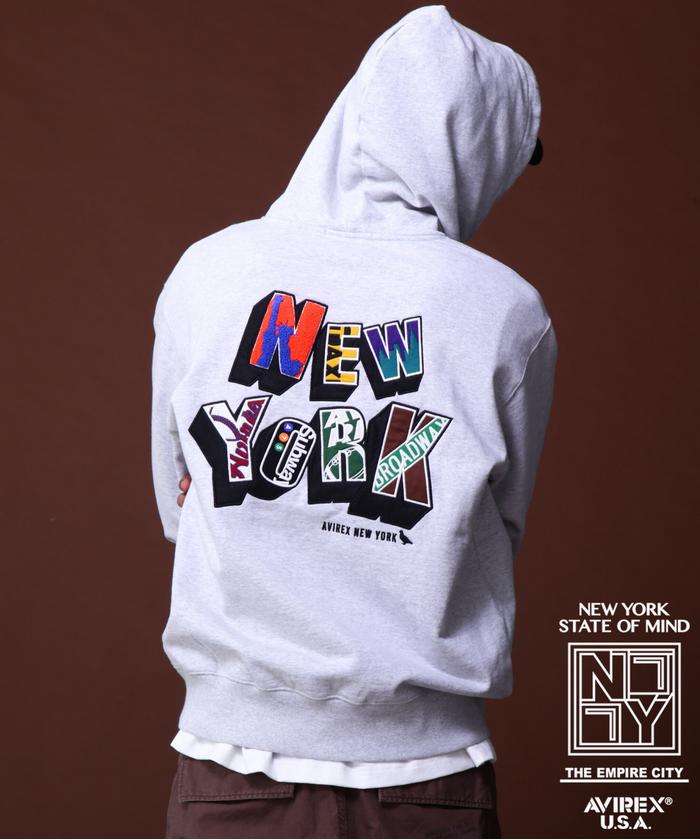 COLLECTION》PULLOVER PARKA NEWYORK SYMBOL(505339488) | AVIREX