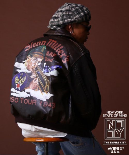 《COLLECTION》A－2 GLENN MILLER / グレン ミラー / AVIREX / COLLECTION