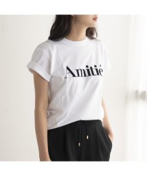 EUCLAID/AmitieフロッキーロゴＴシャツ/505340020