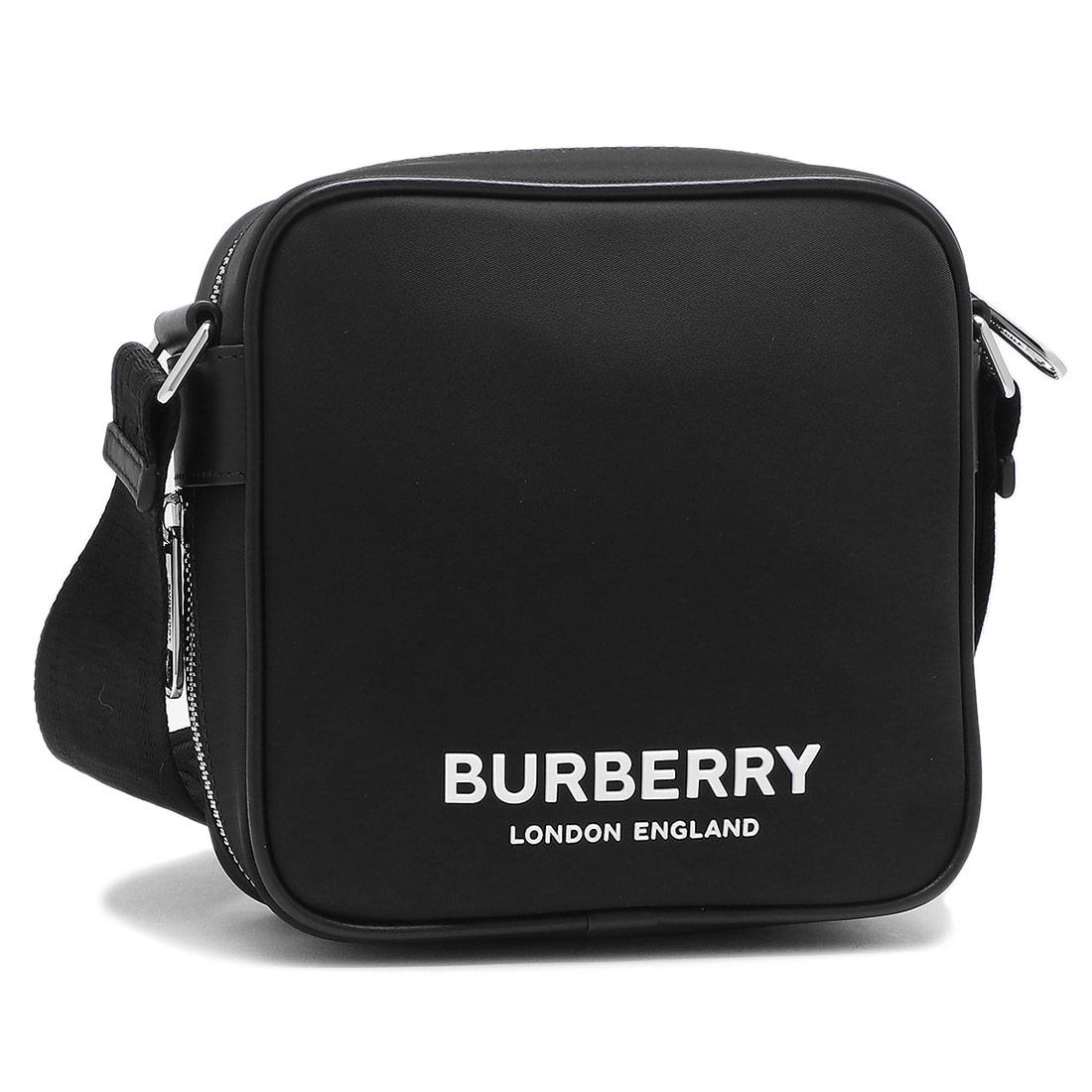 バーバリー ショルダーバッグ パディ クロスボディバッグ ブラック メンズ BURBERRY 8066111 A1189