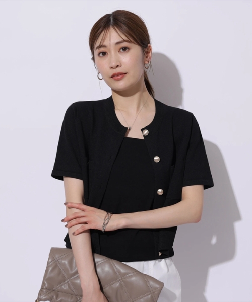 アプワイザー リッシェ(Apuweiser-riche) |ハーフスリーブニット