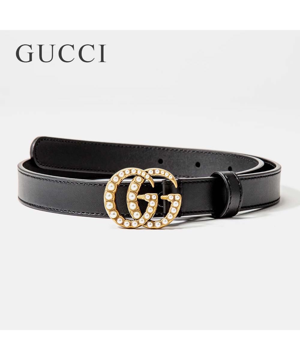 セール】グッチ GUCCI 476342 AP0WT ベルト レディース レザー パール ...