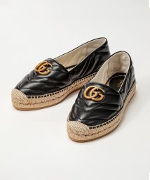 GUCCI/グッチ GUCCI 551890 BKO00 サンダル レディース シューズ スニーカー ダブルG付き レザー エスパドリーユ イニシャルロゴ ラグジュアリー /505340472