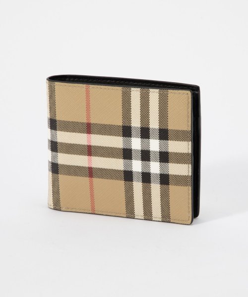 バーバリー BURBERRY 8065636 二つ折り財布 メンズ 財布 ヴィンテージ 
