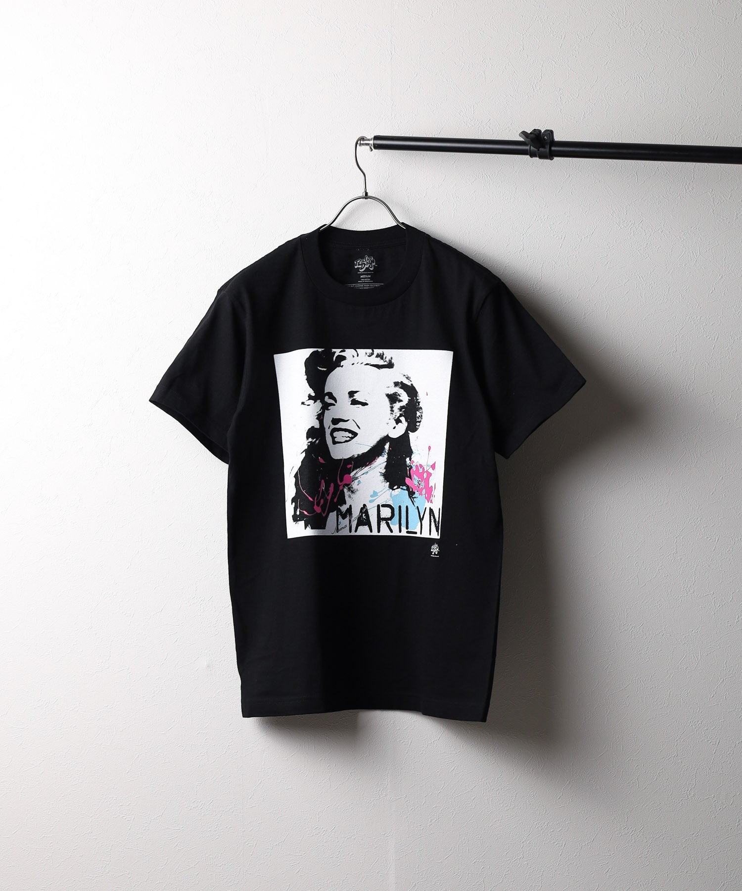 【W】【RDMM213】【it】【ut18】MARILYN MONROE S/S TEE　マリリンモンロー　プリントTシャツ