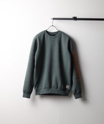 ar/mg(エーアールエムジー)/【W】【CRHTT104904】【it】【ut21】【carhartt カーハート】CREWNECK SLEEVE GRAPHIC SWEAT/その他