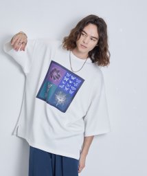 JUNRed(ジュンレッド)/ButterflyプリントTシャツ/ホワイト（10）