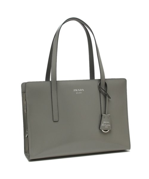 PRADA(プラダ)/プラダ トートバッグ リエディション ブラッシュドレザー グレー レディース PRADA 1BA350 ZO6 OOO F03HH/その他