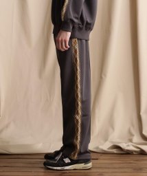 Schott(ショット)/TAPING JERSEY TRACK PANTS/テーピング ジャージ トラックパンツ/チャコール