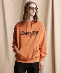 Schott(ショット)/HOODED SWEAT FIRE SCRIPT/ファイアスクリプト パーカー/オレンジ