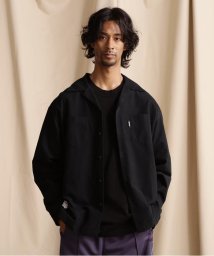 Schott(ショット)/LS FLANNEL SHIRT PLAIN/プレーン フランネルシャツ/ブラック