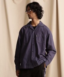 Schott(ショット)/LS FLANNEL SHIRT PLAIN/プレーン フランネルシャツ/ネイビー