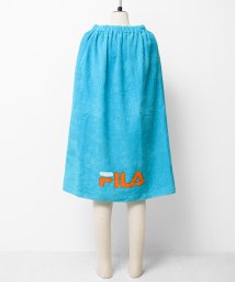 FILA(フィラ)/FILAシンプルロゴ80cm丈巻きタオル/サックス