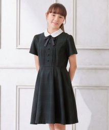 anyFAM（KIDS）(エニファム（キッズ）)/【WEB限定/any FAM JUNIOR】半袖 ワンピース/ネイビーチェック