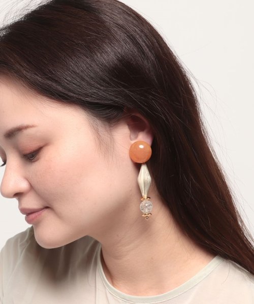 B.C STOCK　OUTLET(ベーセーストックアウトレット)/vintage parts earrings 1/その他カラーK