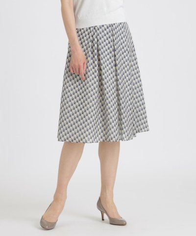 クルーズプリント　スカート【ウォッシャブル】