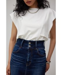 AZUL by moussy/PANEL SLEEVE CUT TOPS/505342874