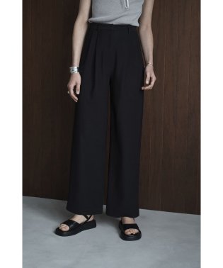 CLANE/RIB STRIPE TUCK PANTS/505343610